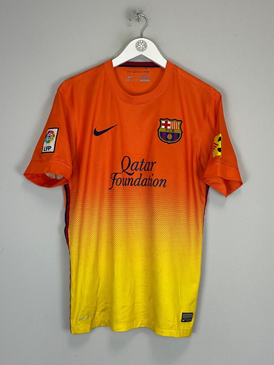 2012/13 BARCELONA MESSI 10 AWAY SHIRT (M) NIKE - Cult Kits - Medium - Buy Vintage Football Shirts, Authentic Retro Football Shirts For Sale, Classic Football Shirts & Soccer Jersey