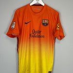 2012/13 BARCELONA MESSI 10 AWAY SHIRT (M) NIKE - Cult Kits - Medium - Buy Vintage Football Shirts, Authentic Retro Football Shirts For Sale, Classic Football Shirts & Soccer Jersey