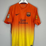2012/13 BARCELONA MESSI 10 AWAY SHIRT (M) NIKE - Cult Kits - Medium - Buy Vintage Football Shirts, Authentic Retro Football Shirts For Sale, Classic Football Shirts & Soccer Jersey