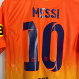 Shop 2012/13 BARCELONA MESSI #10 AWAY SHIRT (M) NIKE, classic football shirts, vintage football shirts & retro soccer jerseys at Cult Kits