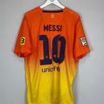 Shop 2012/13 BARCELONA MESSI #10 AWAY SHIRT (XL) NIKE, classic football shirts, vintage football shirts & retro soccer jerseys at Cult Kits