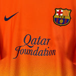 Shop 2012/13 BARCELONA MESSI #10 AWAY SHIRT (XL) NIKE, classic football shirts, vintage football shirts & retro soccer jerseys at Cult Kits