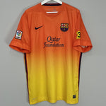 Shop 2012/13 BARCELONA MESSI #10 AWAY SHIRT (XL) NIKE, classic football shirts, vintage football shirts & retro soccer jerseys at Cult Kits