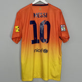 Shop 2012/13 BARCELONA MESSI #10 AWAY SHIRT (XL) NIKE, classic football shirts, vintage football shirts & retro soccer jerseys at Cult Kits