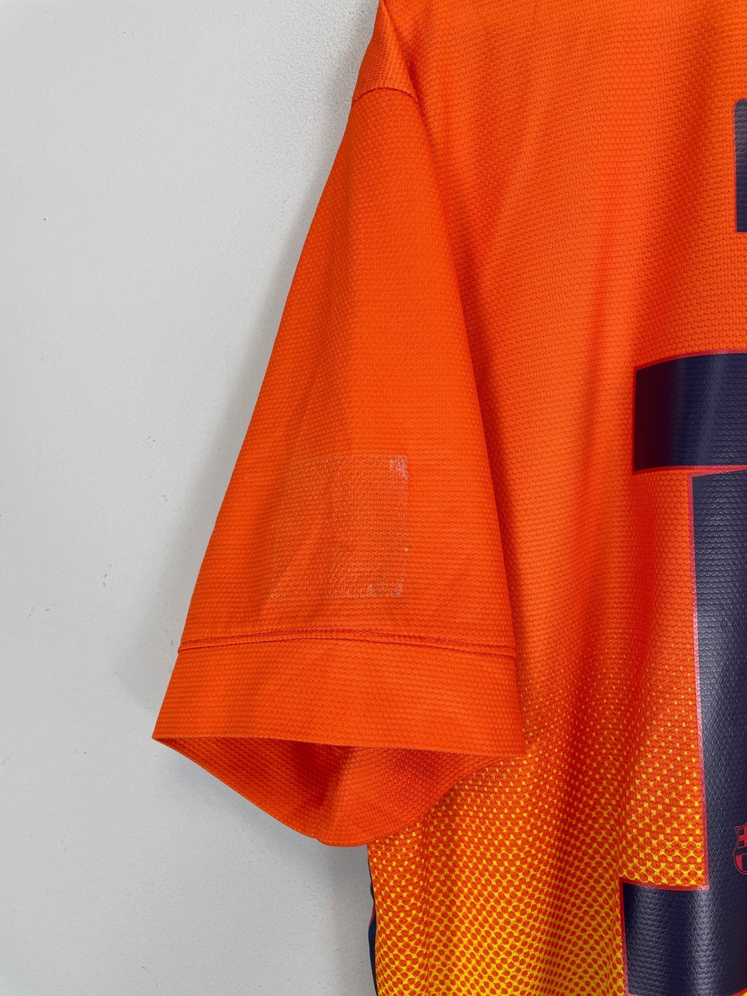 Shop 2012/13 BARCELONA MESSI #10 AWAY SHIRT (XL) NIKE, classic football shirts, vintage football shirts & retro soccer jerseys at Cult Kits