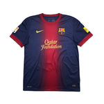 Buy 2012/13 Barcelona Messi 10 Home Shirt (M) Nike ~ Free worldwide shipping ~ Authentic Vintage Football Shirts from Cult Kits
