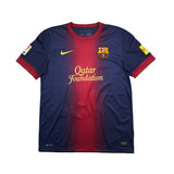 Buy 2012/13 Barcelona Messi 10 Home Shirt (M) Nike ~ Free worldwide shipping ~ Authentic Vintage Football Shirts from Cult Kits