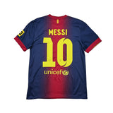 Buy 2012/13 Barcelona Messi 10 Home Shirt (S) Nike ~ Free worldwide shipping ~ Authentic Vintage Football Shirts from Cult Kits