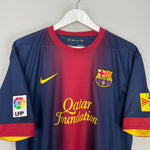 Shop 2012/13 BARCELONA MESSI #10 HOME SHIRT (XL) NIKE, classic football shirts, vintage football shirts & retro soccer jerseys at Cult Kits