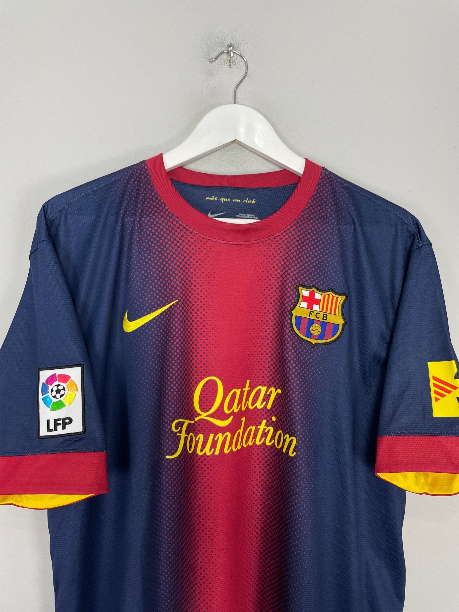 Shop 2012/13 BARCELONA MESSI #10 HOME SHIRT (XL) NIKE, classic football shirts, vintage football shirts & retro soccer jerseys at Cult Kits