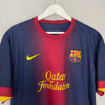 Shop 2012/13 BARCELONA MESSI #10 HOME SHIRT (XL) NIKE, classic football shirts, vintage football shirts & retro soccer jerseys at Cult Kits