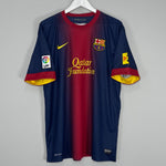 Shop 2012/13 BARCELONA MESSI #10 HOME SHIRT (XL) NIKE, classic football shirts, vintage football shirts & retro soccer jerseys at Cult Kits
