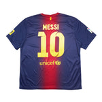 Buy 2012/13 Barcelona Messi 10 Home Shirt (XL) Nike ~ Free worldwide shipping ~ Authentic Vintage Football Shirts from Cult Kits