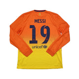 Buy 2012/13 Barcelona Messi 19 L/S Away Shirt (L) Nike ~ Free worldwide shipping available ~ Authentic Vintage Football Shirts from Cult Kits