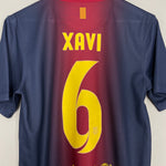 Shop 2012/13 BARCELONA XAVI #6 HOME SHIRT (S) NIKE BASIC, classic football shirts, vintage football shirts & retro soccer jerseys at Cult Kits