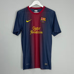 Shop 2012/13 BARCELONA XAVI #6 HOME SHIRT (S) NIKE BASIC, classic football shirts, vintage football shirts & retro soccer jerseys at Cult Kits