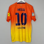 Shop 2012/13 BARCLEONA MESSI #10 AWAY SHIRT (M) NIKE, classic football shirts, vintage football shirts & retro soccer jerseys at Cult Kits