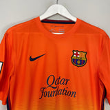 Shop 2012/13 BARCLEONA MESSI #10 AWAY SHIRT (M) NIKE, classic football shirts, vintage football shirts & retro soccer jerseys at Cult Kits