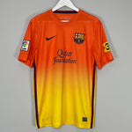 Shop 2012/13 BARCLEONA MESSI #10 AWAY SHIRT (M) NIKE, classic football shirts, vintage football shirts & retro soccer jerseys at Cult Kits