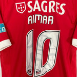 Shop 2012/13 BENFICA AIMAR #10 HOME SHIRT (M) ADIDAS, classic football shirts, vintage football shirts & retro soccer jerseys at Cult Kits