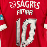Shop 2012/13 BENFICA AIMAR #10 HOME SHIRT (M) ADIDAS, classic football shirts, vintage football shirts & retro soccer jerseys at Cult Kits