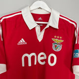Shop 2012/13 BENFICA AIMAR #10 HOME SHIRT (M) ADIDAS, classic football shirts, vintage football shirts & retro soccer jerseys at Cult Kits