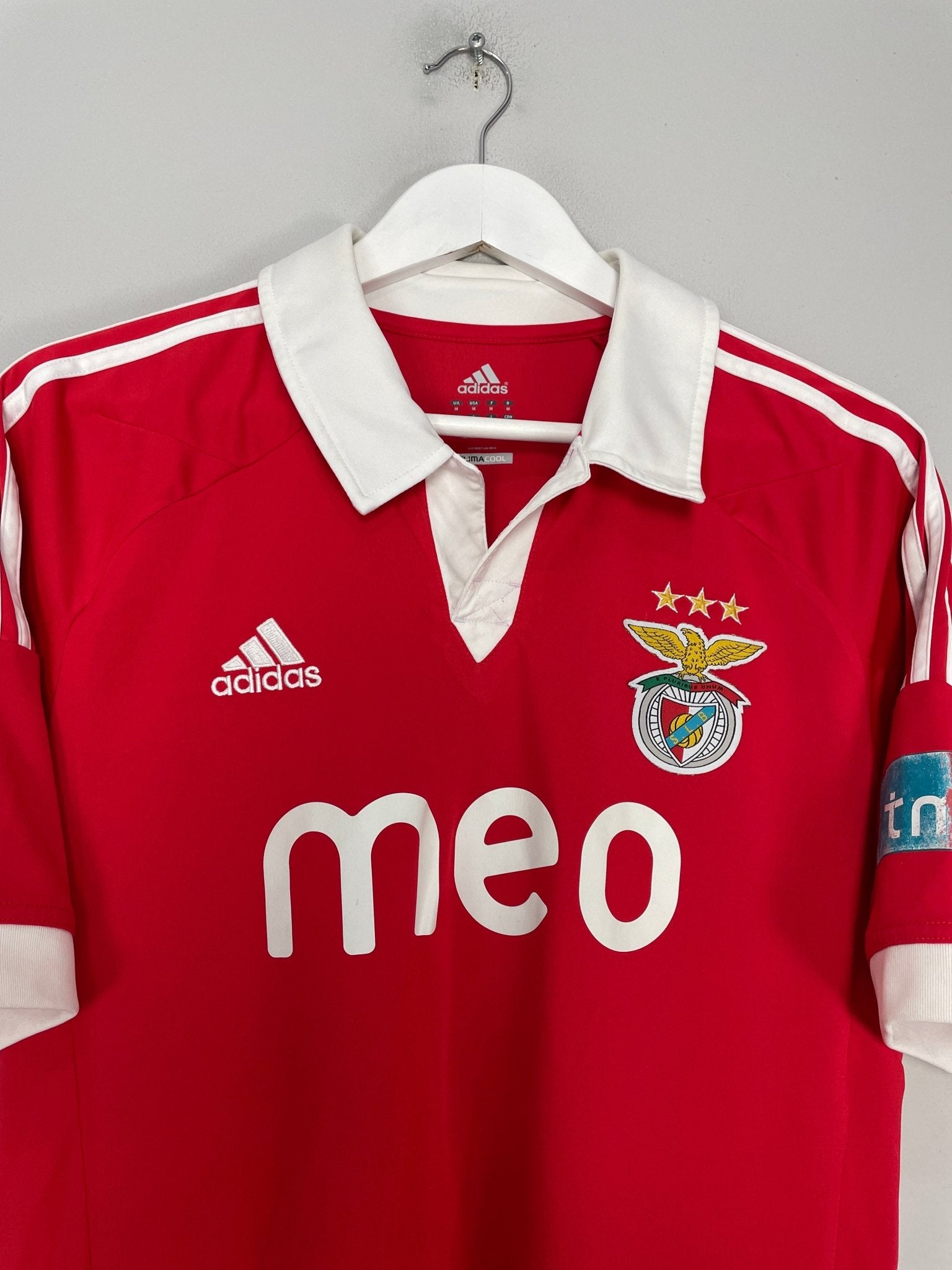 Shop 2012/13 BENFICA AIMAR #10 HOME SHIRT (M) ADIDAS, classic football shirts, vintage football shirts & retro soccer jerseys at Cult Kits