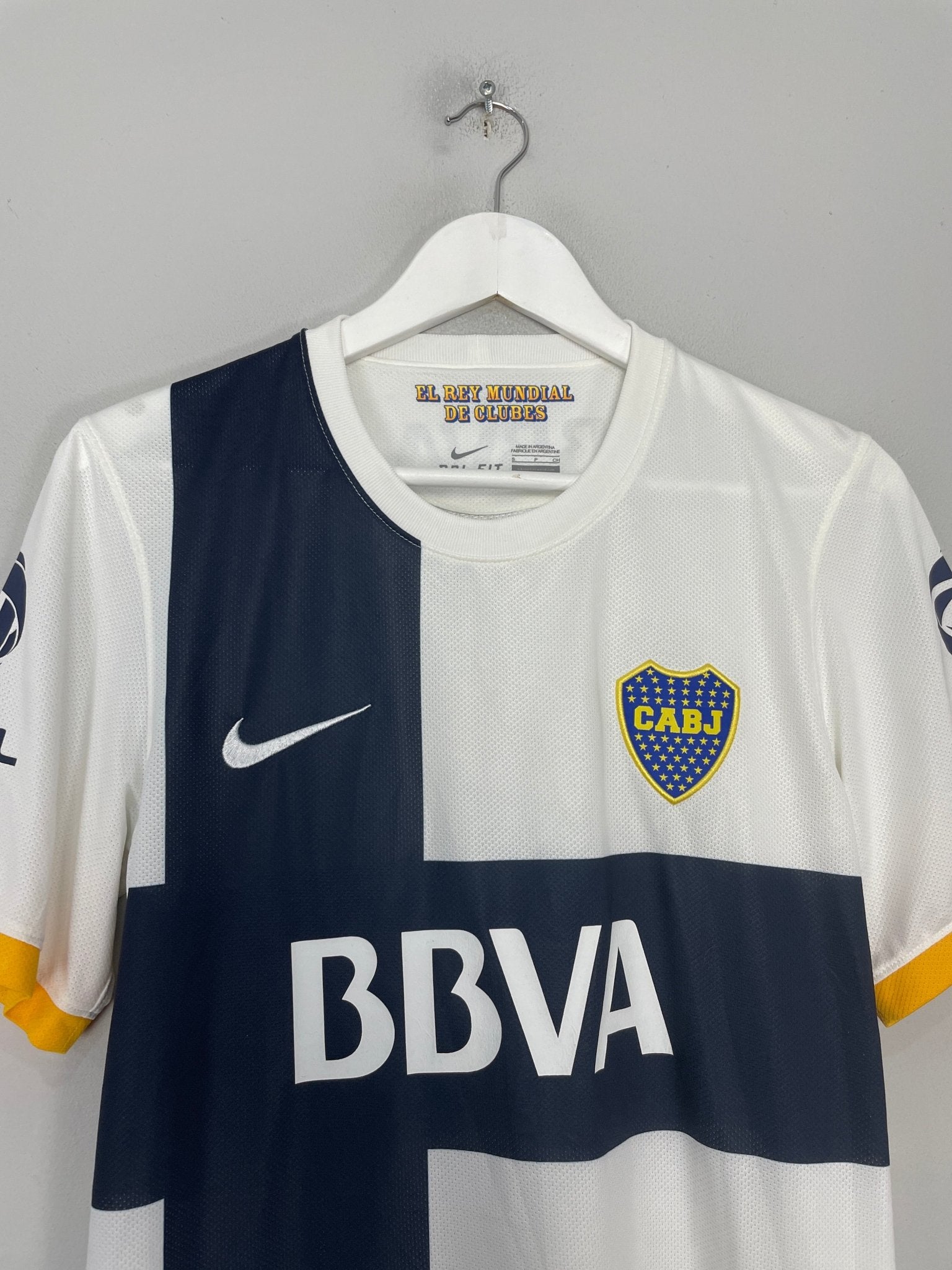 Shop 2012/13 BOCA JUNIORS AWAY SHIRT (S) NIKE, classic football shirts, vintage football shirts & retro soccer jerseys at Cult Kits