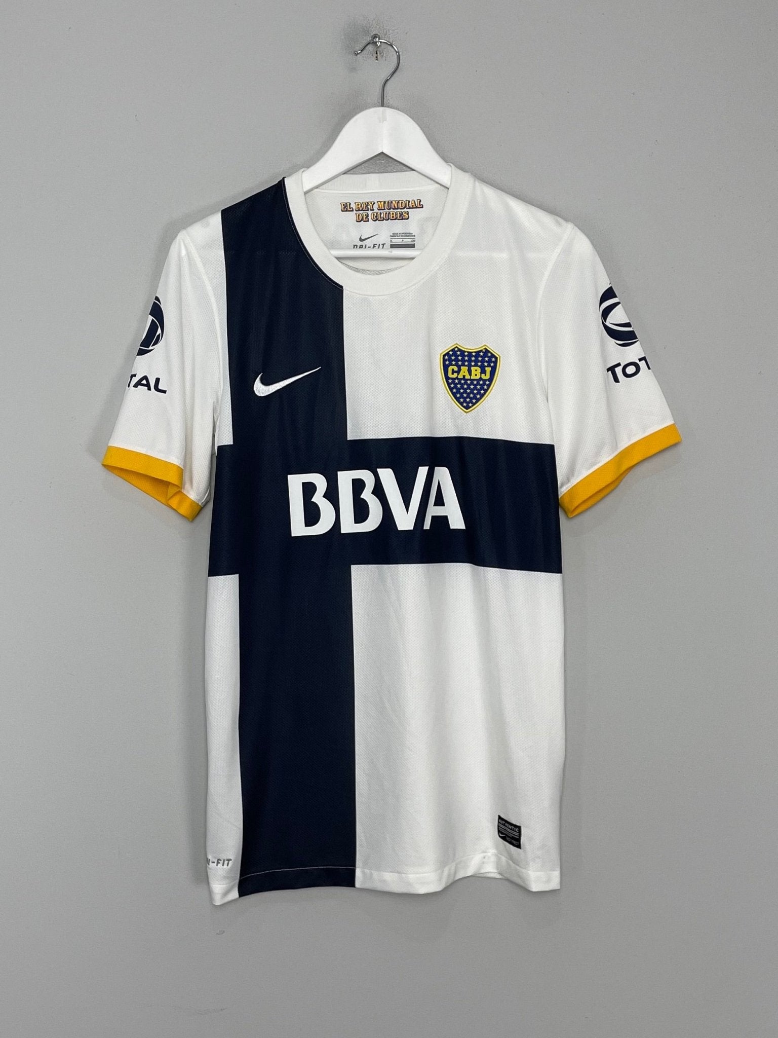 Shop 2012/13 BOCA JUNIORS AWAY SHIRT (S) NIKE, classic football shirts, vintage football shirts & retro soccer jerseys at Cult Kits