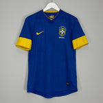 Shop 2012/13 BRAZIL AWAY SHIRT (M) NIKE, classic football shirts, vintage football shirts & retro soccer jerseys at Cult Kits