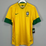 Shop 2012/13 BRAZIL *BNWT* HOME SHIRT (XL) NIKE, classic football shirts, vintage football shirts & retro soccer jerseys at Cult Kits