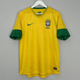 Shop 2012/13 BRAZIL HOME SHIRT (L) NIKE, classic football shirts, vintage football shirts & retro soccer jerseys at Cult Kits