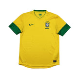 Buy 2012/13 Brazil Home Shirt (M) Nike ~ Free worldwide shipping ~ Authentic Vintage Football Shirts from Cult Kits