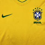 Buy 2012/13 Brazil Home Shirt (M) Nike ~ Free worldwide shipping ~ Authentic Vintage Football Shirts from Cult Kits