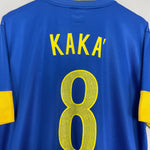 Shop 2012/13 BRAZIL KAKA #8 AWAY SHIRT (XL) NIKE, classic football shirts, vintage football shirts & retro soccer jerseys at Cult Kits