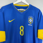 Shop 2012/13 BRAZIL KAKA #8 AWAY SHIRT (XL) NIKE, classic football shirts, vintage football shirts & retro soccer jerseys at Cult Kits