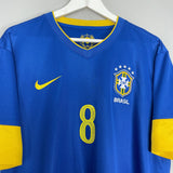 Shop 2012/13 BRAZIL KAKA #8 AWAY SHIRT (XL) NIKE, classic football shirts, vintage football shirts & retro soccer jerseys at Cult Kits