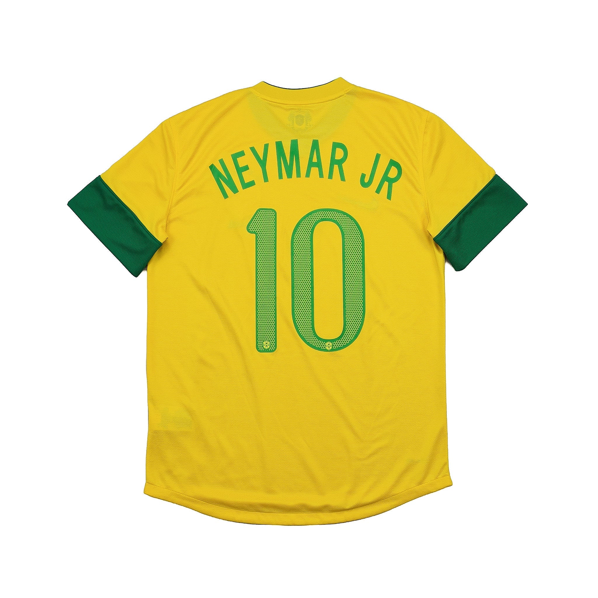 Buy 2012/13 BRAZIL NEYMAR JR 10 HOME SHIRT (M) NIKE ~ Free worldwide shipping available ~ Authentic Vintage Football Shirts from Cult Kits