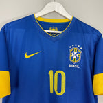 Shop 2012/13 BRAZIL RONALDINHO #10 AWAY SHIRT (L) NIKE, classic football shirts, vintage football shirts & retro soccer jerseys at Cult Kits