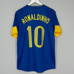 Shop 2012/13 BRAZIL RONALDINHO #10 AWAY SHIRT (L) NIKE, classic football shirts, vintage football shirts & retro soccer jerseys at Cult Kits