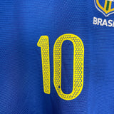 Shop 2012/13 BRAZIL RONALDINHO #10 AWAY SHIRT (L) NIKE, classic football shirts, vintage football shirts & retro soccer jerseys at Cult Kits