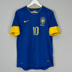 Shop 2012/13 BRAZIL RONALDINHO #10 AWAY SHIRT (L) NIKE, classic football shirts, vintage football shirts & retro soccer jerseys at Cult Kits