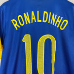 Shop 2012/13 BRAZIL RONALDINHO #10 AWAY SHIRT (L) NIKE, classic football shirts, vintage football shirts & retro soccer jerseys at Cult Kits