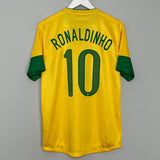 Shop 2012/13 BRAZIL RONALDINHO #10 HOME SHIRT (M) NIKE, classic football shirts, vintage football shirts & retro soccer jerseys at Cult Kits