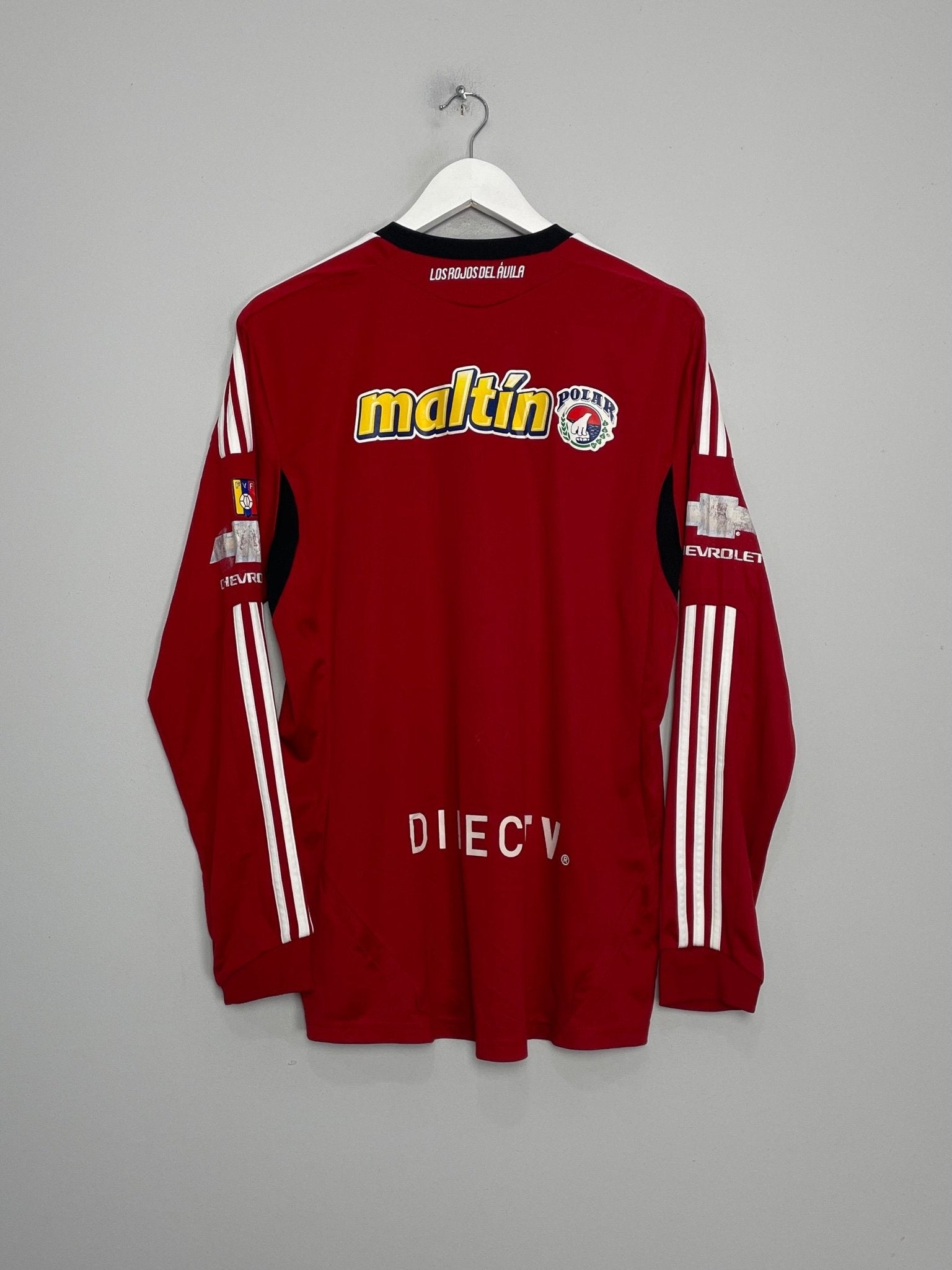 Shop 2012/13 CARACAS FC L/S HOME SHIRT (L) ADIDAS, classic football shirts, vintage football shirts & retro soccer jerseys at Cult Kits