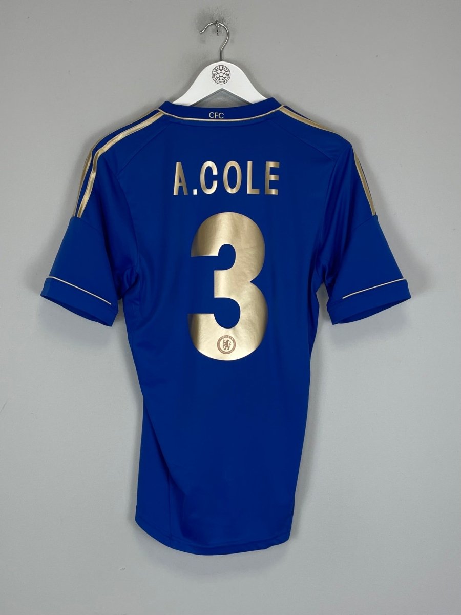 2012/13 CHELSEA A.COLE 3 HOME SHIRT (S) ADIDAS - Cult Kits - Small - Buy Vintage Football Shirts, Authentic Retro Football Shirts For Sale, Classic Football Shirts & Soccer Jersey