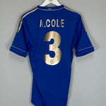 2012/13 CHELSEA A.COLE 3 HOME SHIRT (S) ADIDAS - Cult Kits - Small - Buy Vintage Football Shirts, Authentic Retro Football Shirts For Sale, Classic Football Shirts & Soccer Jersey