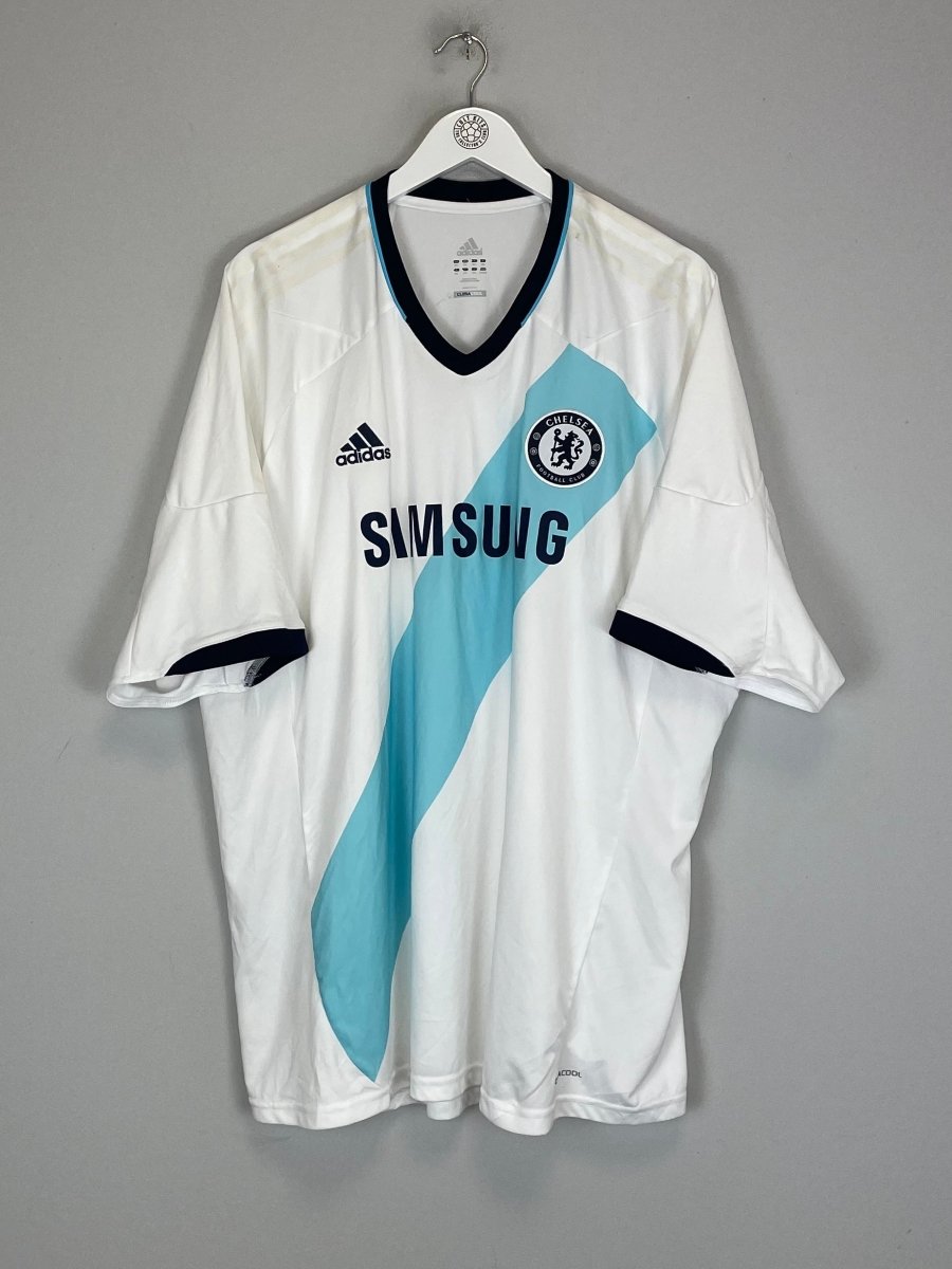 2012/13 CHELSEA AWAY SHIRT (XXXL) ADIDAS - Cult Kits - XXXL - Buy Vintage Football Shirts, Authentic Retro Football Shirts For Sale, Classic Football Shirts & Soccer Jersey