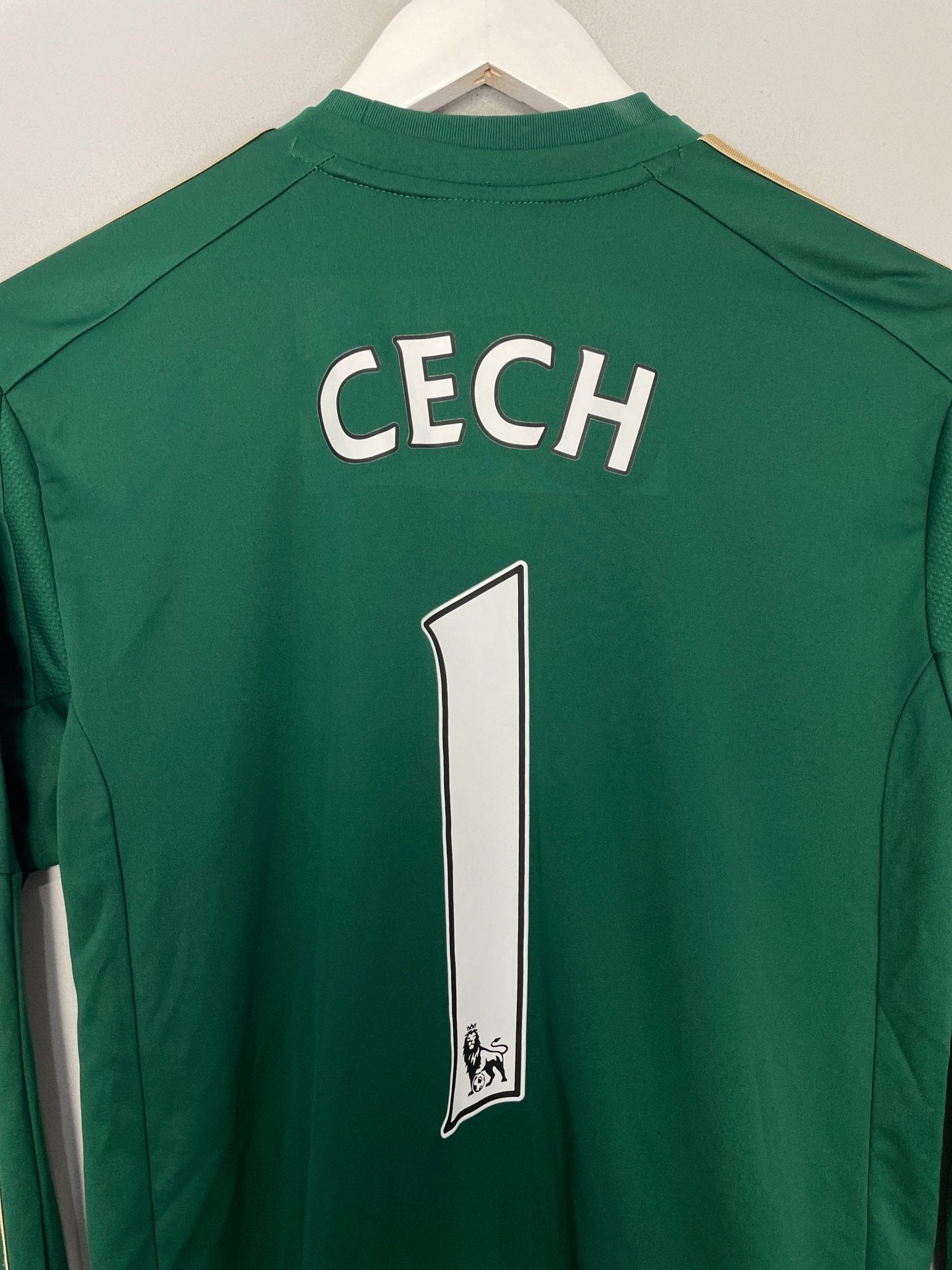 Shop 2012/13 CHELSEA CECH #1 GK SHIRT (S) ADIDAS, classic football shirts, vintage football shirts & retro soccer jerseys at Cult Kits