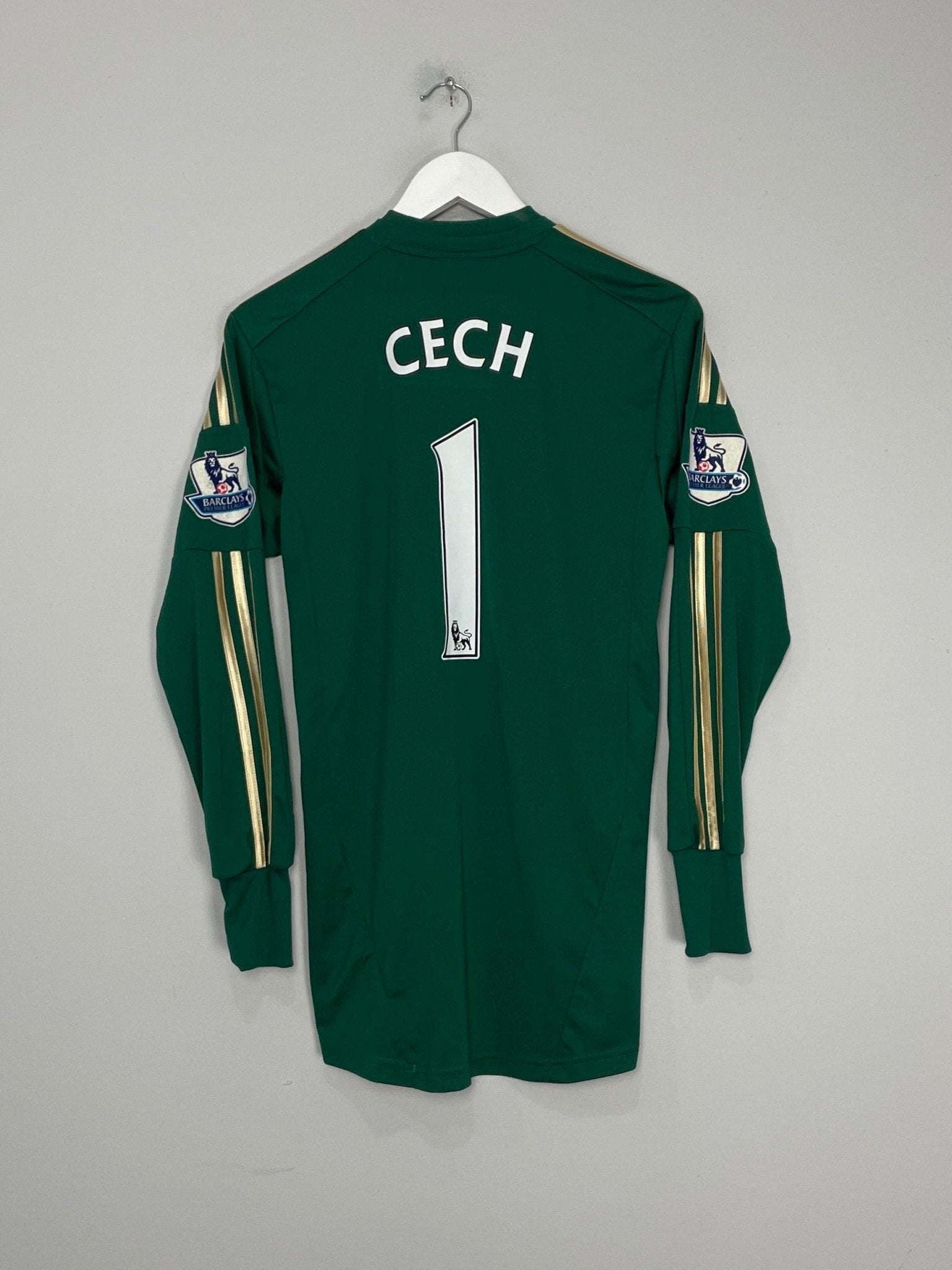 Shop 2012/13 CHELSEA CECH #1 GK SHIRT (S) ADIDAS, classic football shirts, vintage football shirts & retro soccer jerseys at Cult Kits